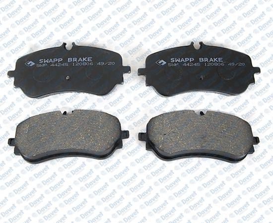 SWAPP 44245 Fren Balatasi Arka Wva 22802 Crafter 2.0tdi 16> Man Tge 2.0tdi 16> (Tek Teker)